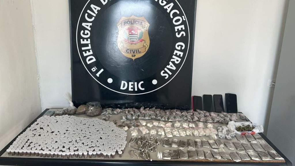 Apreensão de drogas