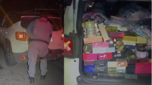 Equipe do TOR realiza prisão por contrabando na Rodovia dos Bandeirantes, altura do km 90 em Campinas.