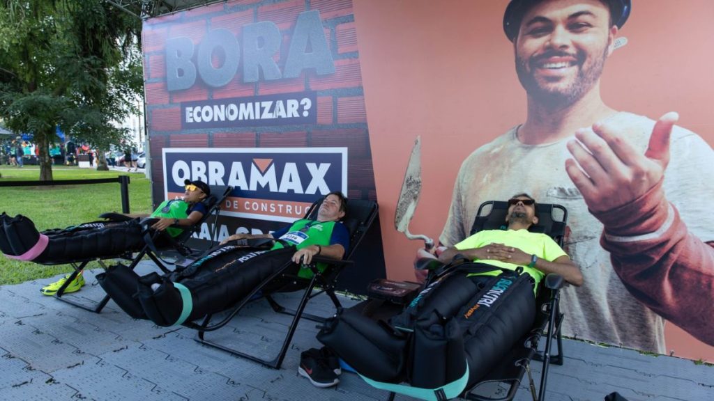 Obramax patrocinadora da Meia de Santos