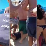 VÍDEO: Adolescente é espancado por banhistas após furtar celular em Praia Grande