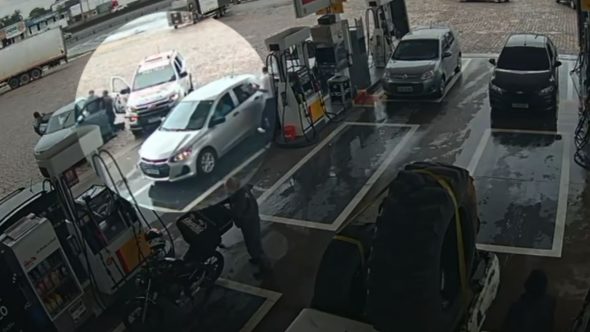 VÍDEO: veja o momento em que assaltantes de família de procurador são presos