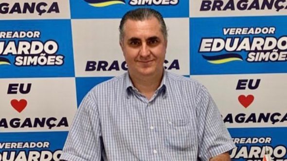 Eduardo Simões, ex vereador de Bragança Paulista perde o cargo de suplente após decisão do TSE (Foto: redes sociais)