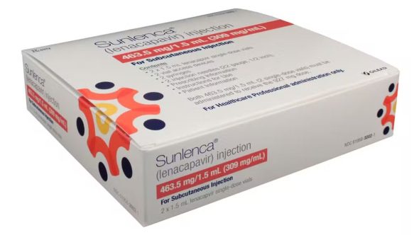 Ampola de lenacapavir, medicamento injetável semestral para profilaxia do HIV em análise pelo SUS.