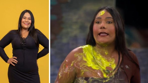 Chaiany perde 200 mil seguidores após atitude polêmica no BBB 26. Fotos: Reprodução / Manoella Mello / Globoplay