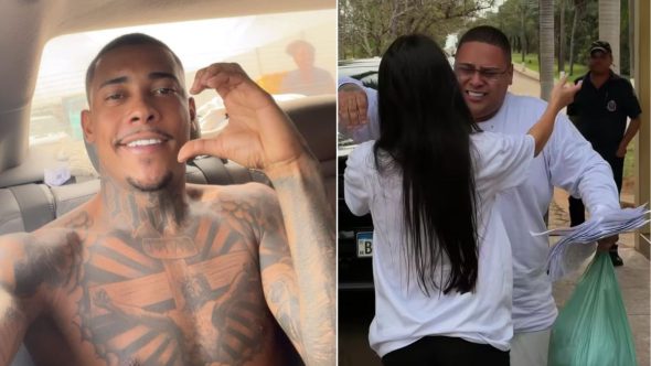 MC Ryan SP e Poze do Rodo deixaram a prisão nesta quinta