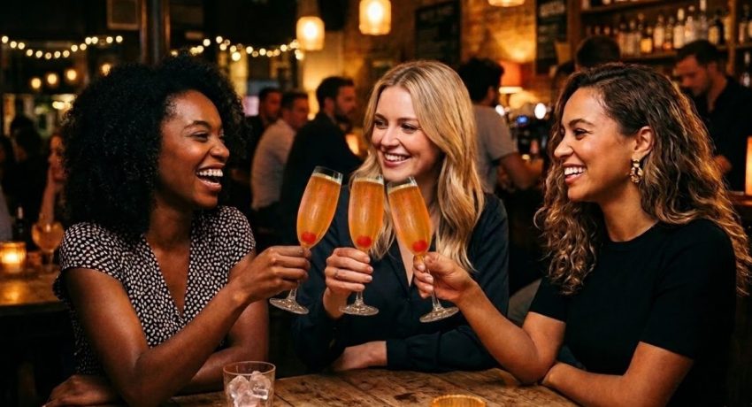 Drink gratuito dia das mulheres