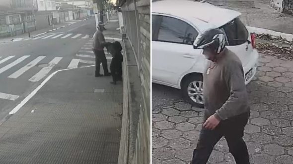 mulher é atacada enquanto seguia para o trabalho em São Vicente