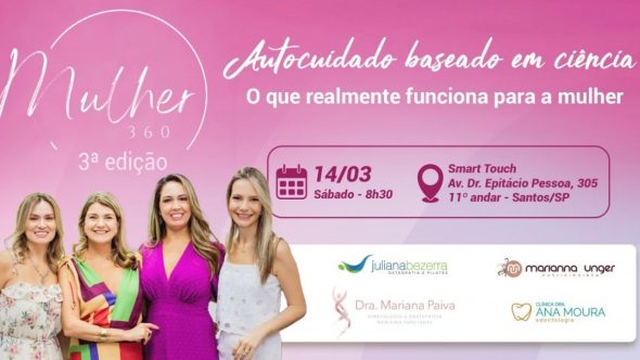 Talk Show Mulher Santos 2026