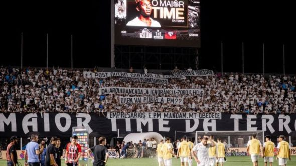 Torcida Jovem convoca protesto contra "Marcelo Teixeira, Mattos e sua corja"