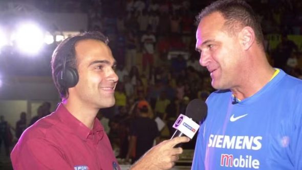 Tadeu Schmidt e Oscar Schmidt