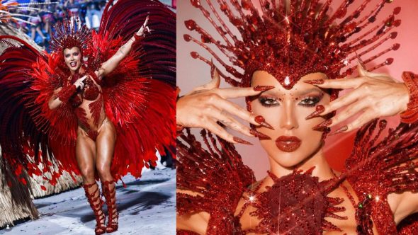 Virgínia estreia na Sapucaí e passa perrengue com fantasia
