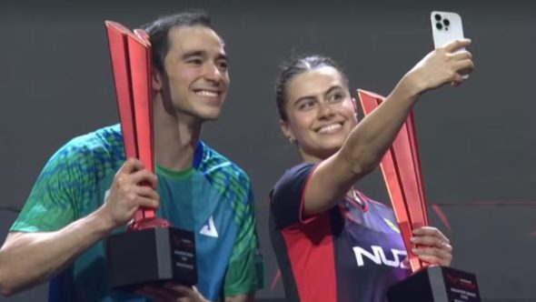 Hugo Calderano e Bruna Takahashi conquistam título inédito em Singapura