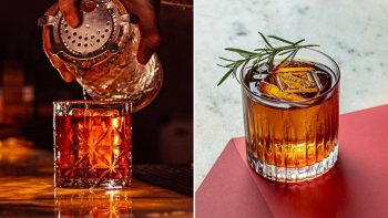 Evento de coquetelaria internacional em Santos com o bar Tres Monos no Hideout Speakeasy.