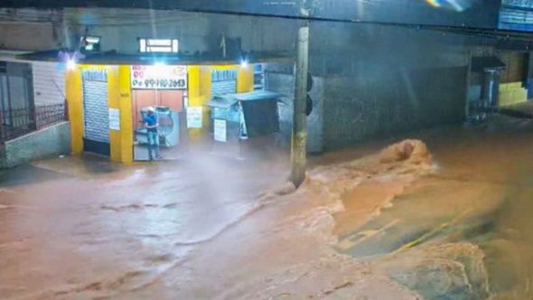 MG: chuvas deixam 23 mortos, dezenas de desaparecidos e cidades em calamidade. Foto: Agência Brasil / Prefeitura Juiz de Fora