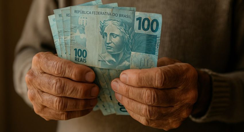 Consulta de saldo do PIS/Pasep no notebook para resgate de dinheiro esquecido do período 1971-1988.