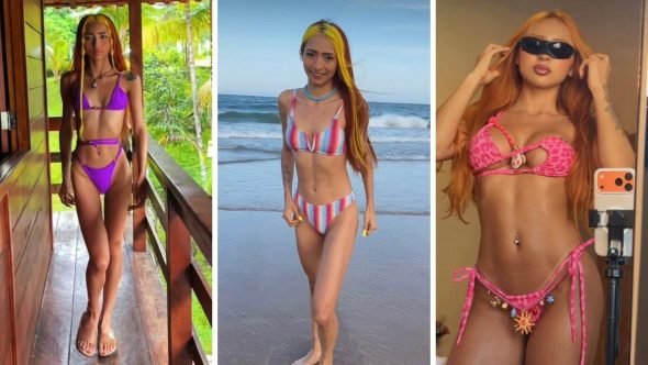 Ruivinha de Marte choca seguidores com antes e depois