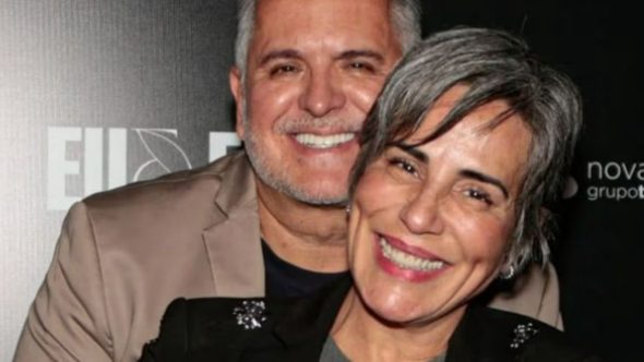 Glória Pires e Orlando Morais em destaque sobre processo judicial envolvendo fazenda em Anápolis.