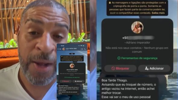 Print whatssapp golpe mãe Adriano Imperador