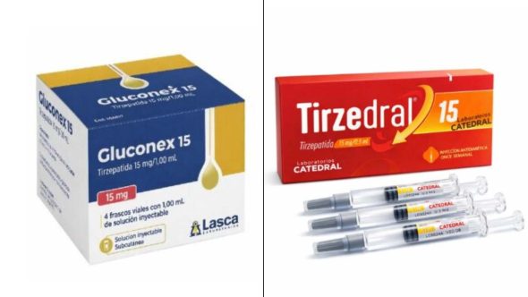Canetas emagrecedoras Gluconex e Tirzedral apreendidas pela Anvisa por irregularidades e proibição de venda.
