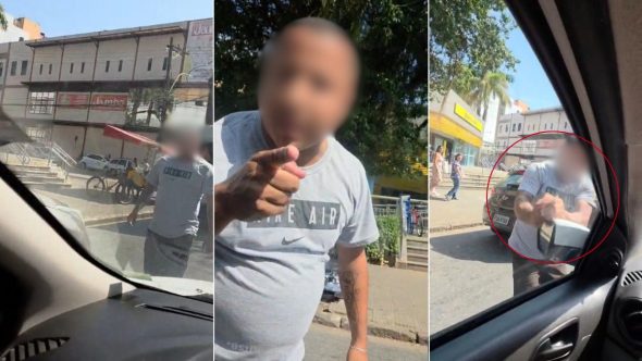 briga-trânsito-retrovisor