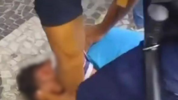 ladrão-espancado-santos