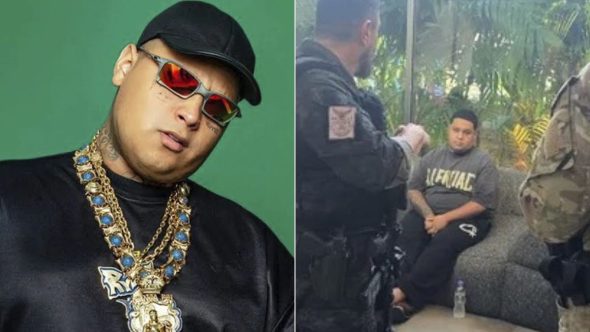 MC Ryan SP sob custódia da Polícia Federal após prisão em operação de combate à lavagem de dinheiro.