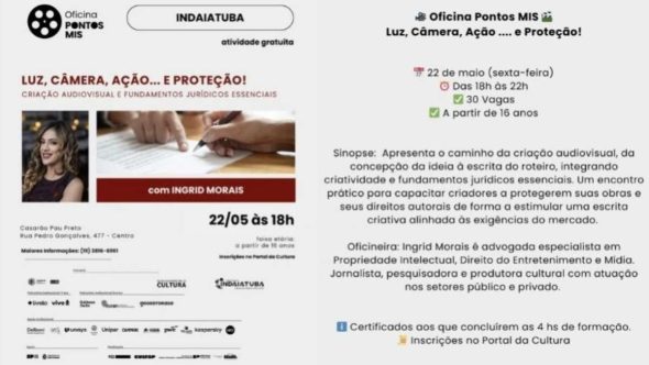 oficina audiovisual indaiatuba