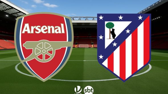 SBT transmite Arsenal x Atlético de Madrid hoje: veja horário