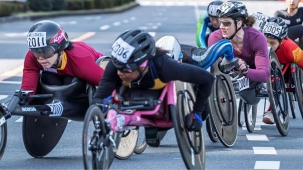 santista Vanessa Cristina ficou no top 5 da maratona paraolímpica de Tóquio