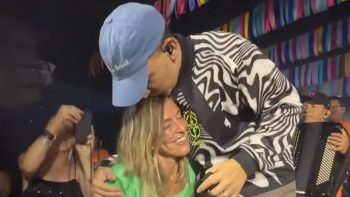 Tatiana Sampaio e João Gomes no Tropical Folia